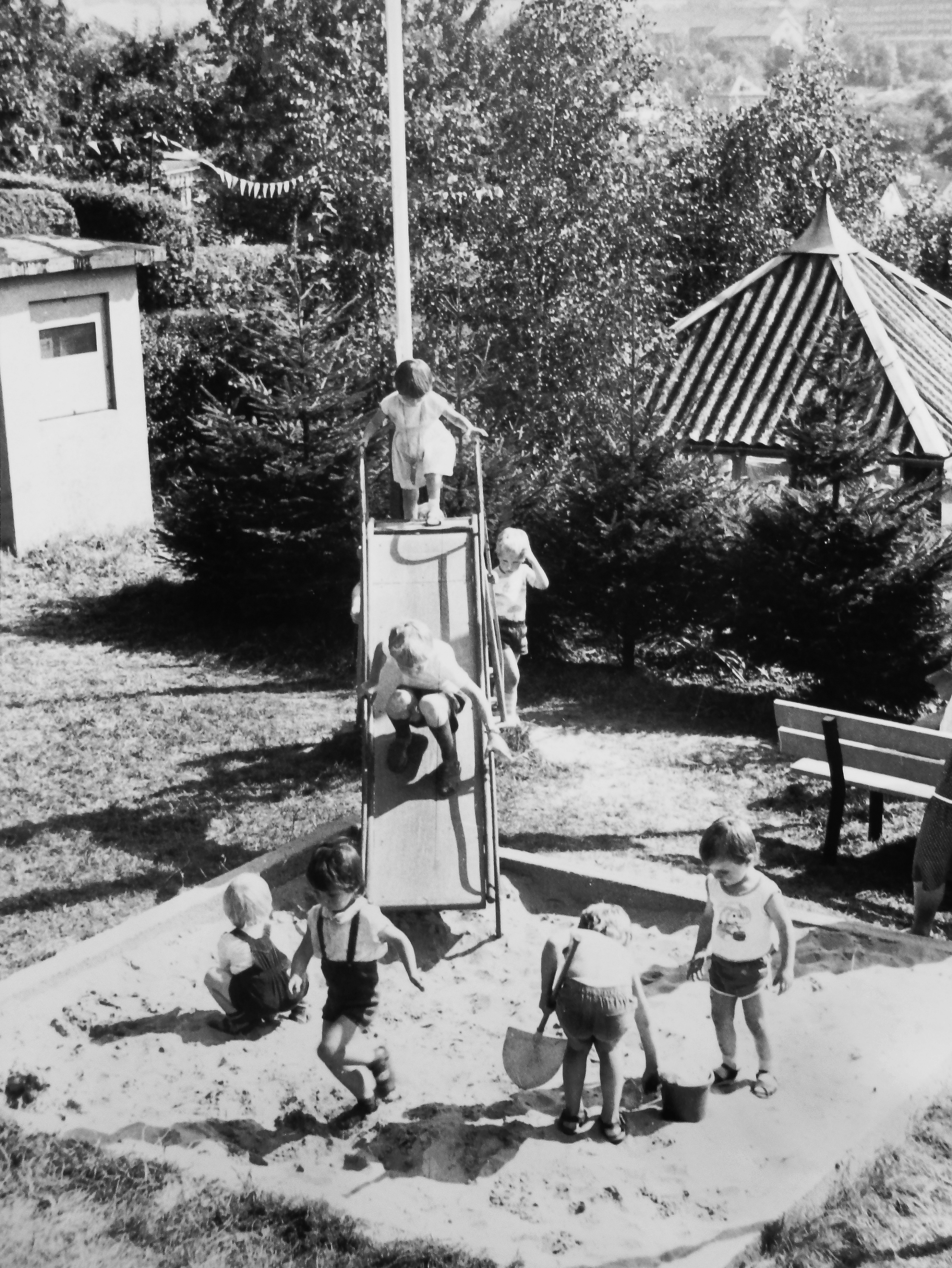 Immer bestens besucht: unser Spielplatz